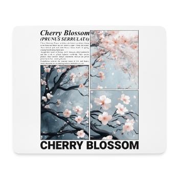 Cherry Blossom Sakura Flower Spring Nature Gift - Mouse Pad (horizontal) - white - Front