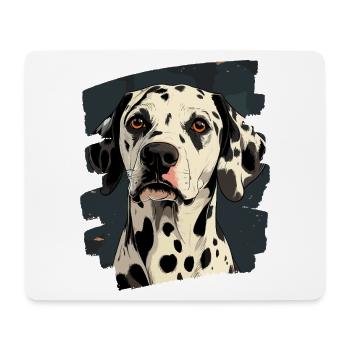 Dalmatian - Mouse Pad (horizontal) - white - Front