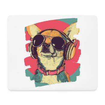 Chihuahua - Mouse Pad (horizontal) - white - Front