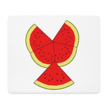 Melon Summer Refreshment Fruit Fruit - Mouse Pad (horizontal) - white - Front