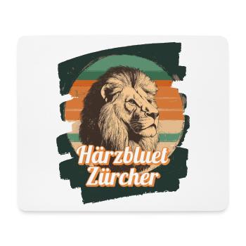 Härzbluetzürcher Zurich Zurich - Mouse Pad (horizontal) - white - Front