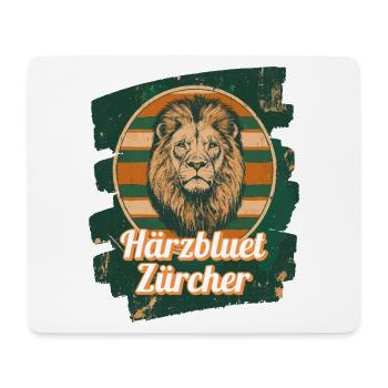 Härzbluetzürcherin Zürich Zurich Zurich - Mouse Pad (horizontal) - white - Front