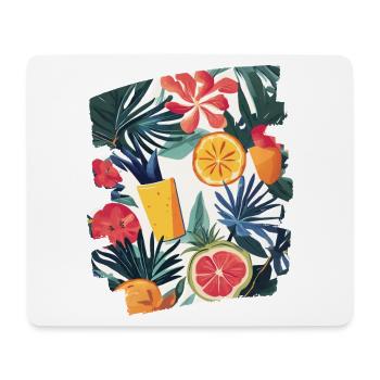 Sommer - Mousepad (Querformat) - Weiß - Vorne