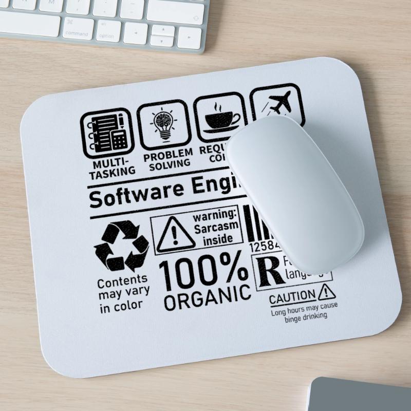 software engineer multi tasking problem solving Mouse Pad (horizontal)