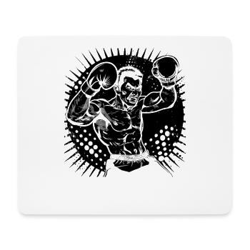 Boxer - Mouse Pad (horizontal) - white - Front