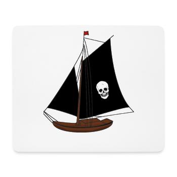 Sailing Ship Ships Sailing Ship Pirates Kids - Mouse Pad (horizontal) - white - Front