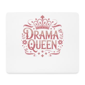 Drama Queen Königin Prinzessin Selbstwert Frauen - Mousepad (Querformat) - Weiß - Vorne