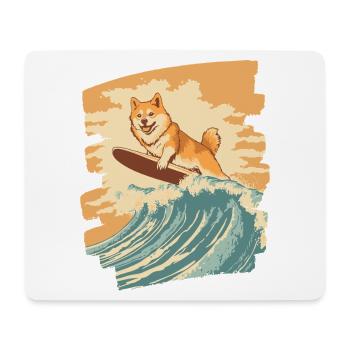 Shiba Inu - Mouse Pad (horizontal) - white - Front