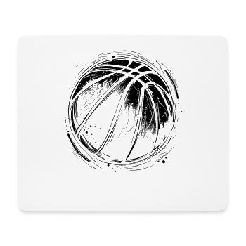 Basketball Ball - Mouse Pad (horizontal) - white - Front