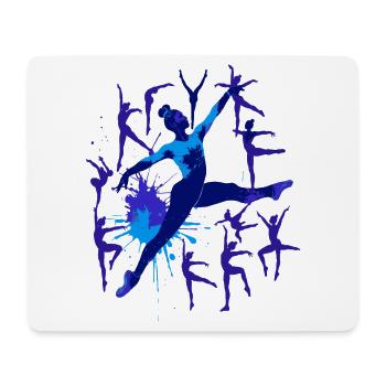 tanzen ballet4 - Mousepad (Querformat) - Weiß - Vorne