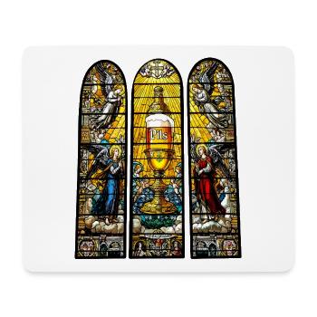 Beer Churches Window Men's Day Ascension Day - Mouse Pad (horizontal) - white - Front