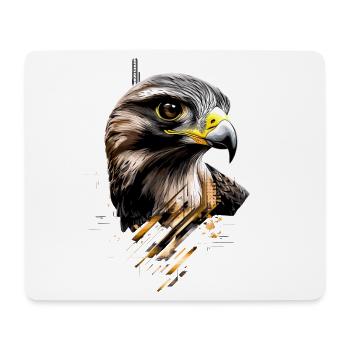 Falke Turmfalke Falkenjagd Wanderfalke Süße Falken - Mousepad (Querformat) - Weiß - Vorne