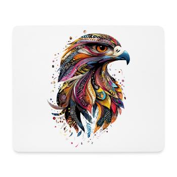 Falcon Kestrel Falcon Hunting Peregrine Falcon Cute Falcon - Mouse Pad (horizontal) - white - Front
