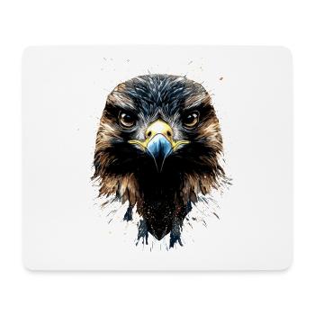 Falke Turmfalke Falkenjagd Wanderfalke Süße Falken - Mousepad (Querformat) - Weiß - Vorne