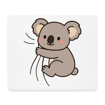 Dear little koala - Mouse Pad (horizontal) - white - Front