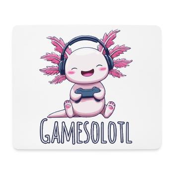 Axolotl Gamer Energy - Mouse Pad (horizontal) - white - Front