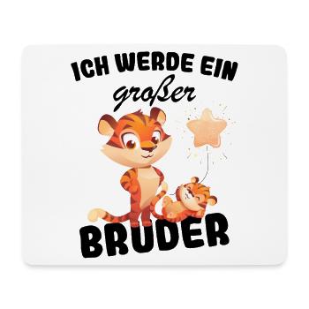 Nachwuchs Verkünden | Ich Werde Großer Bruder 2027 - Mousepad (Querformat) - Weiß - Vorne