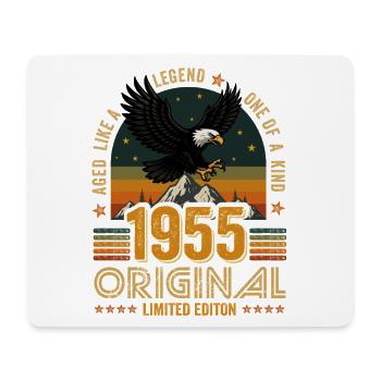 Vintage 1955 70th Birthday Original 1955 Vintage - Mouse Pad (horizontal) - white - Front
