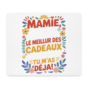 Granny Gift Mother's Day 2026 Humor Flower - Mouse Pad (horizontal) - white - Front