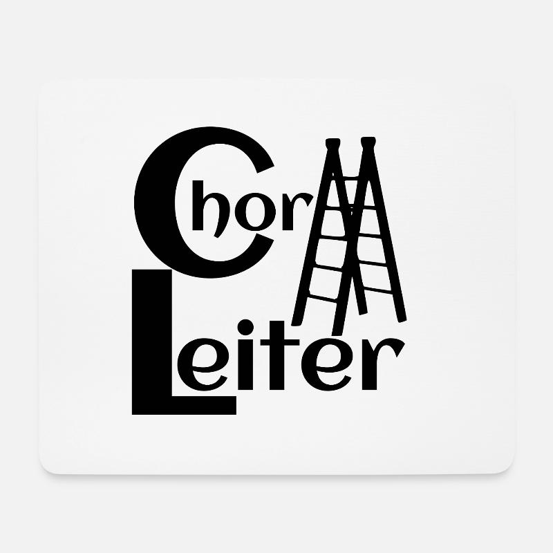 Chorleiter Chor Leiter Chorleiterin - Mousepad (Querformat) - Weiß