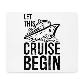 Que cette croisière commence - Tapis de souris (format paysage) - blanc - Devant
