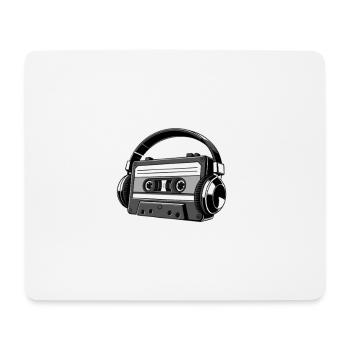 I’m Not Old – I’m Classic Kassettenplayer - Mousepad (Querformat) - Weiß - Vorne