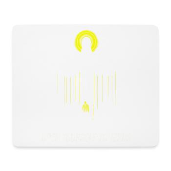 Heavenly Revelation with Jesus and Audience  - Mouse Pad (horizontal) - white - Front