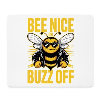 Abeille Apiculteur Abeille Nice Ou Buzz Off Apiculteur - Tapis de souris (format paysage) - blanc - Devant
