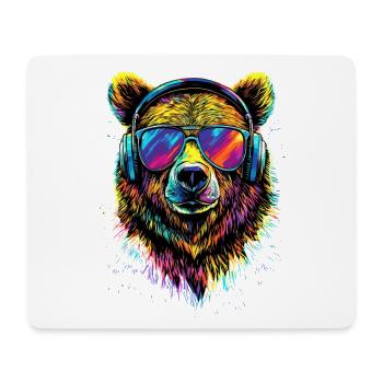 Brown Bear, Grizzly Bear, Bear Brothers, Forest, Wild Bears - Mouse Pad (horizontal) - white - Front