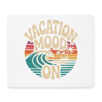 Vacation Mood On Summer Festival Travel Club Vacation - Mouse Pad (horizontal) - white - Front