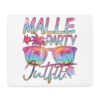 Malle Party Outfit Sunglasses - Mouse Pad (horizontal) - white - Front