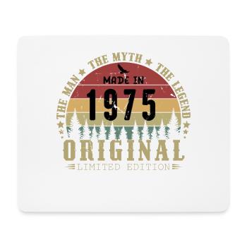 1975 Vintage Original 1975 Geburtstagsgeschenk - Mousepad (Querformat) - Weiß - Vorne