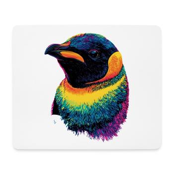 Pinguin Kaiserpinguin Zwergpinguin Süße Pinguine - Mousepad (Querformat) - Weiß - Vorne