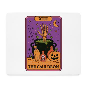 XIII Halloween Tarotkarte Der Kessel - Mousepad (Querformat) - Weiß - Vorne