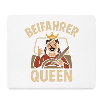Passenger Queen Design - Mouse Pad (horizontal) - white - Front