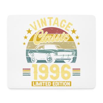 1996 Voiture 30 Ans Anniversaire Homme - Tapis de souris (format paysage) - blanc - Devant