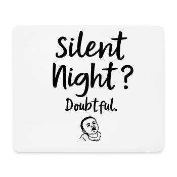 Funny christmas Gift for young Parents - Mouse Pad (horizontal) - white - Front