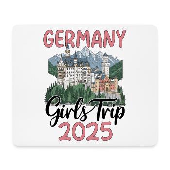 Neuschwanstein Castle Germany Girls Trip 2025 - Mouse Pad (horizontal) - white - Front