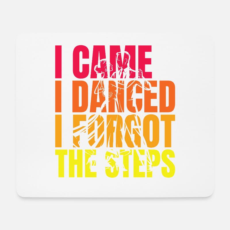 Gesellschaftstanz Tanztraining Ballroom Geschenk - Mousepad (Querformat) - Weiß