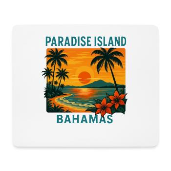 Paradise Island Bahamas Caribbean Sunset - Mouse Pad (horizontal) - white - Front