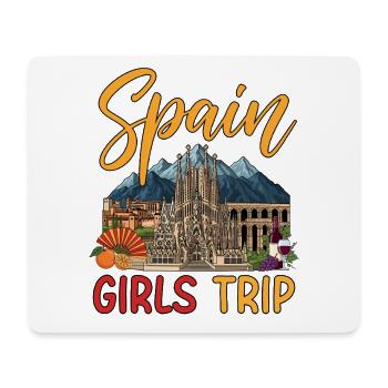 Spain Girls Trip - Mouse Pad (horizontal) - white - Front