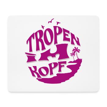 Tropical Hope Illustration - Mouse Pad (horizontal) - white - Front