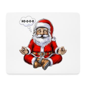 Santa Christmas Meditation - Mouse Pad (horizontal) - white - Front