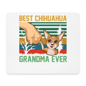 Chihuahua - Tapis de souris (format paysage) - blanc - Devant