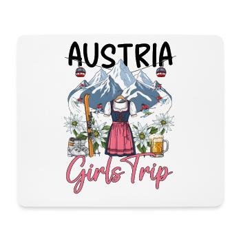 Austria Girls Trip - Mousepad (Querformat) - Weiß - Vorne