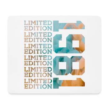 ÉDITION LIMITÉE 1981 45 ANS 45 ANS - Tapis de souris (format paysage) - blanc - Devant