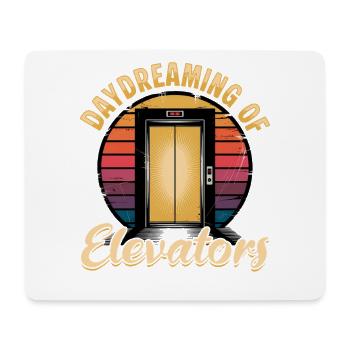 Elevator toddler & kids - Mouse Pad (horizontal) - white - Front