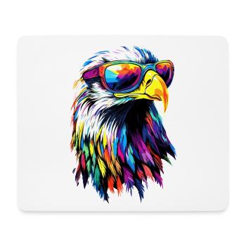 Adler Weißkopfseeadler Steinadler Seeadler Eagle - Mousepad (Querformat) - Weiß - Vorne