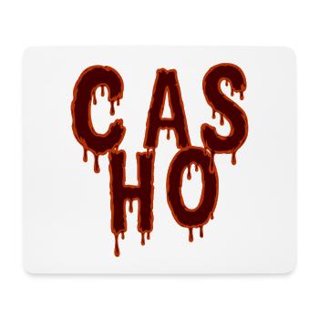 Dripping Text Horror Fashion Design - Mouse Pad (horizontal) - white - Front