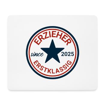 Herzlicher Vintage Siegel - Mousepad (Querformat) - Weiß - Vorne